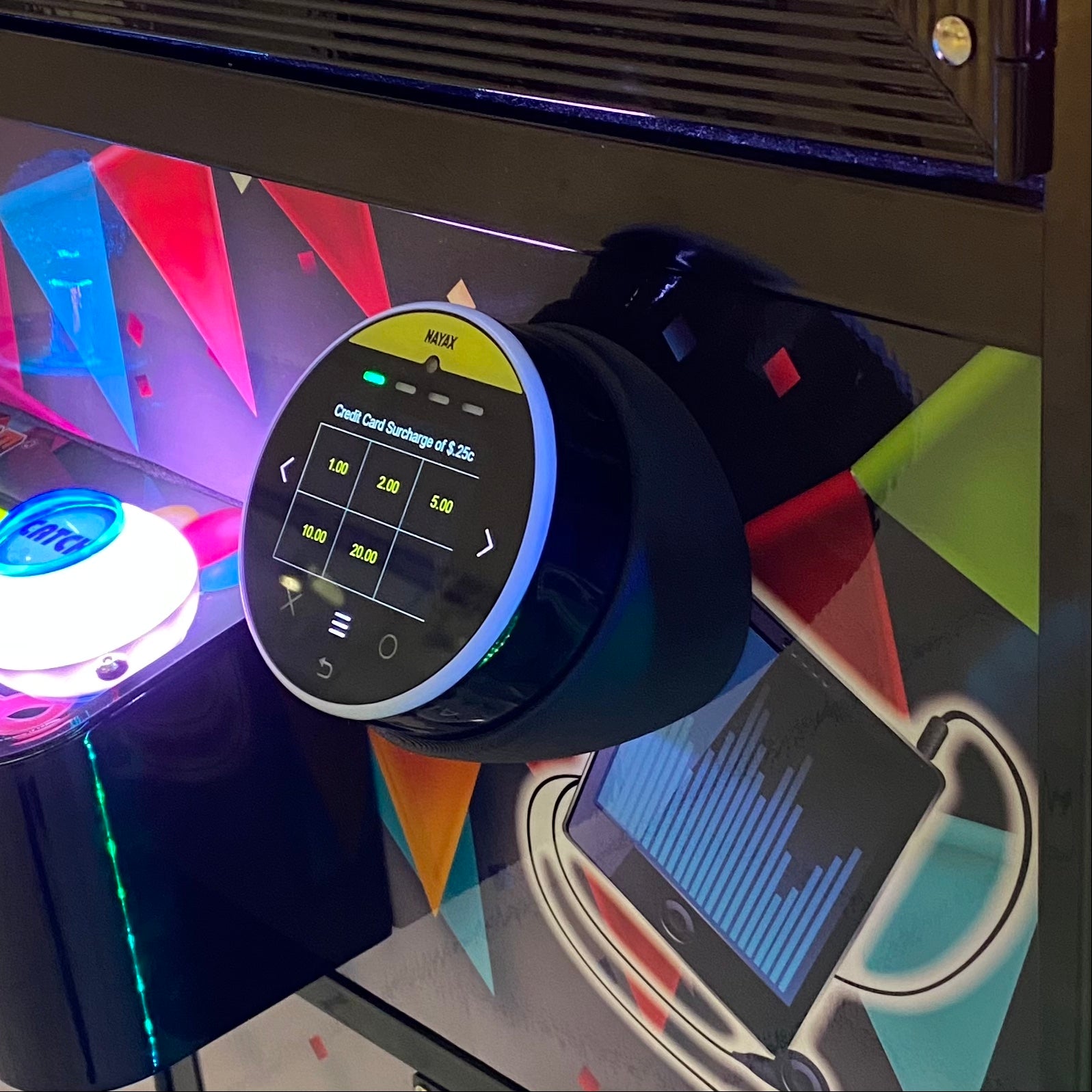 Nayax Non-Halo Lip Mount - NNHLM - Blue Collar Vending
